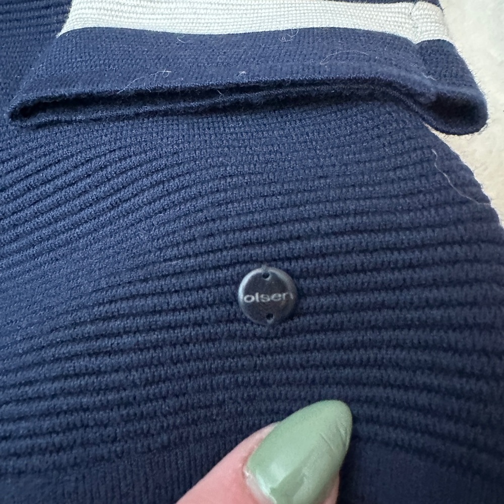 Olsen Henny zip up cardigan sweater - Picture 4 of 7